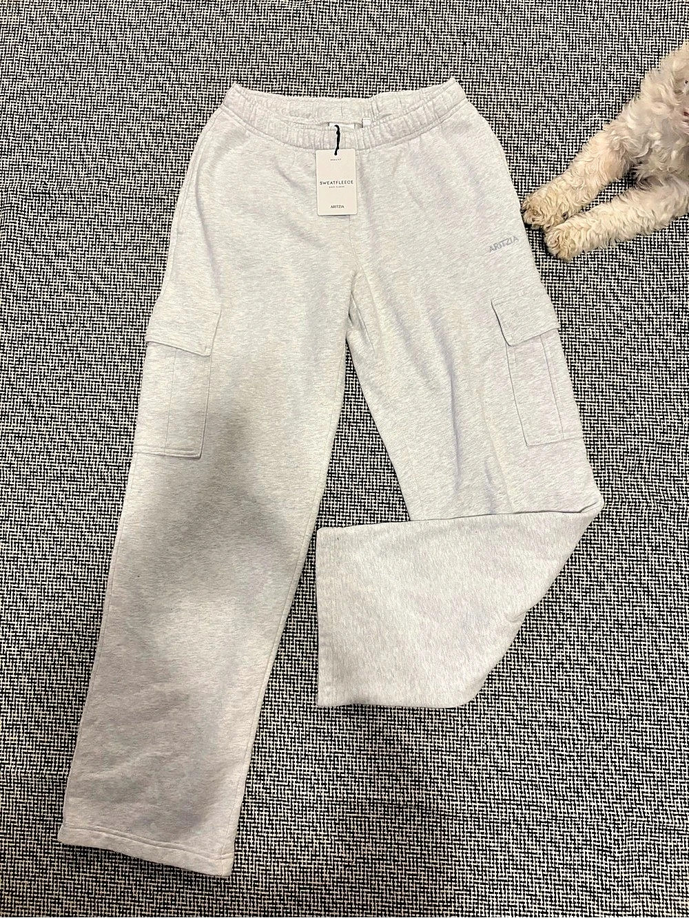 Aritzia The Mega Cargo Sweatpant Gray Cargo
